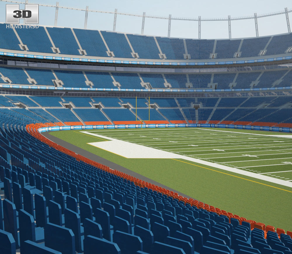 Empower Field at Mile High Modelo 3d