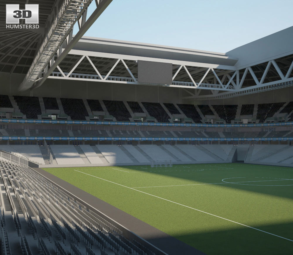 Stade Pierre-Mauroy 3d model