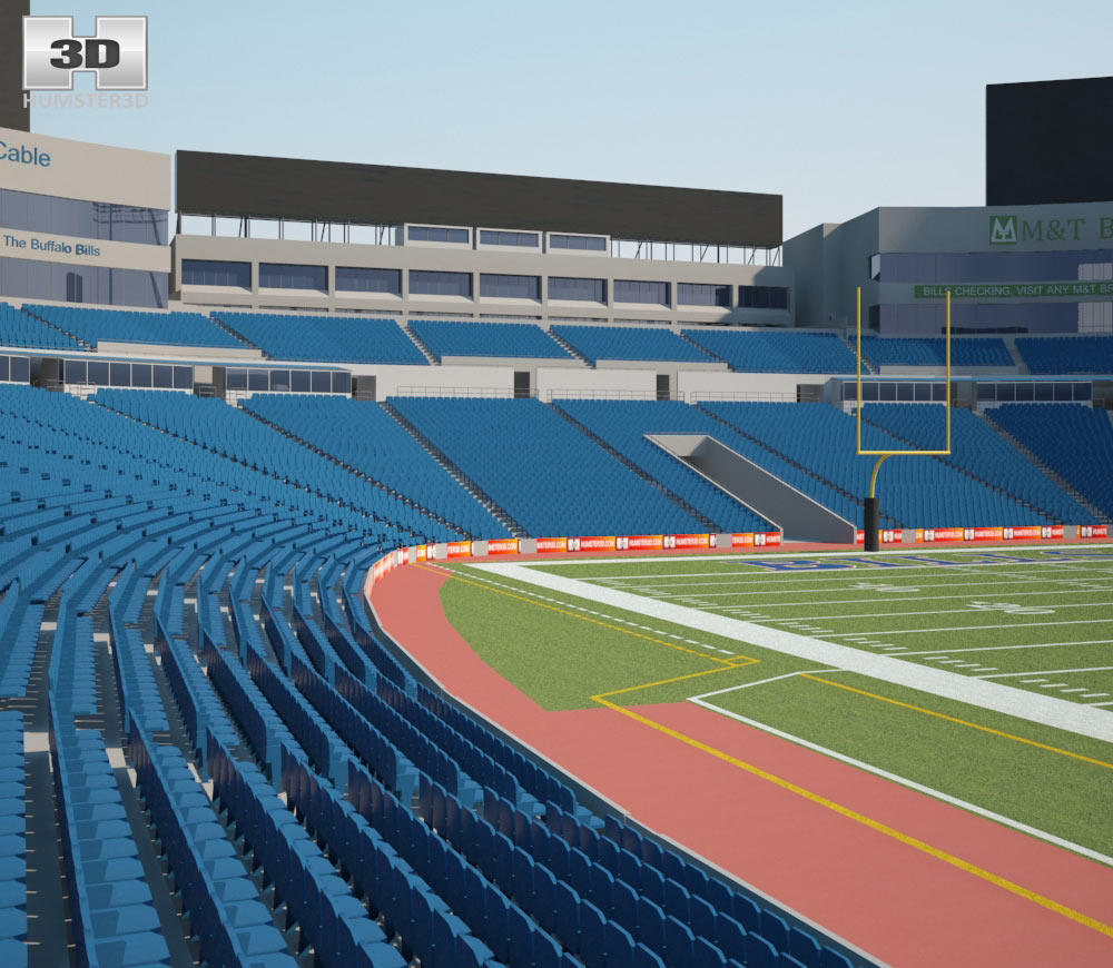 Highmark Stadium 3D-Modell