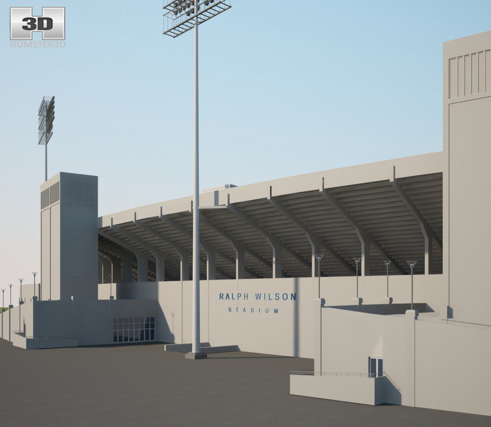 Bills Stadium Modelo 3D