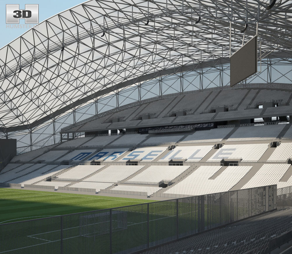 Stade Velodrome 3d model