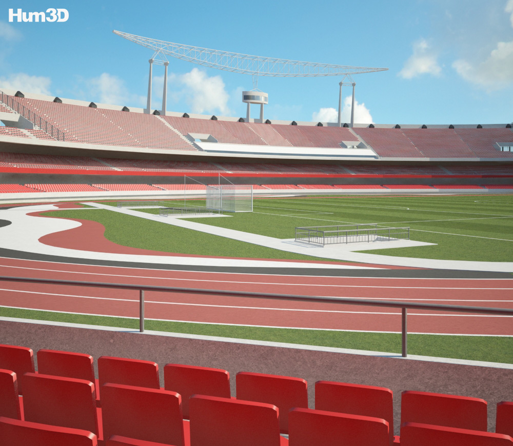 Estadio Do Morumbi 3d Model Architecture On Hum3d