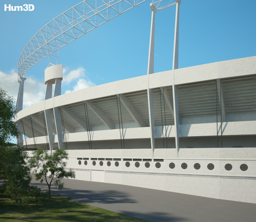 Estadio Do Morumbi 3d Model Architecture On Hum3d