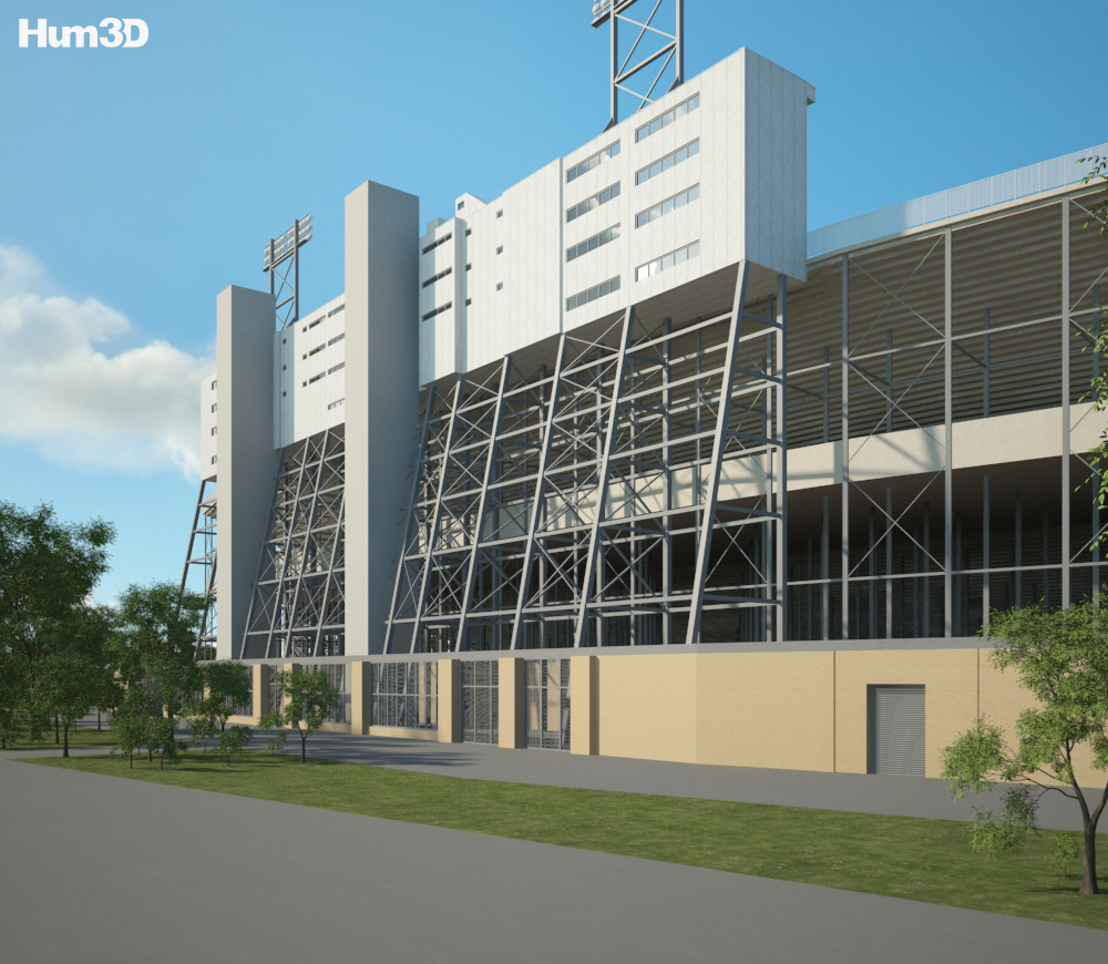 Beaver Stadium 3D Model Architecture On Hum3D   097 Beaver Stadium 1000 0002 