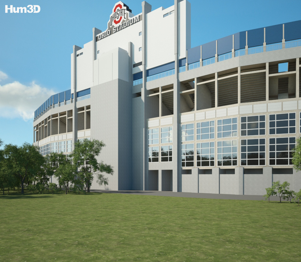 Ohio Stadium 3d model