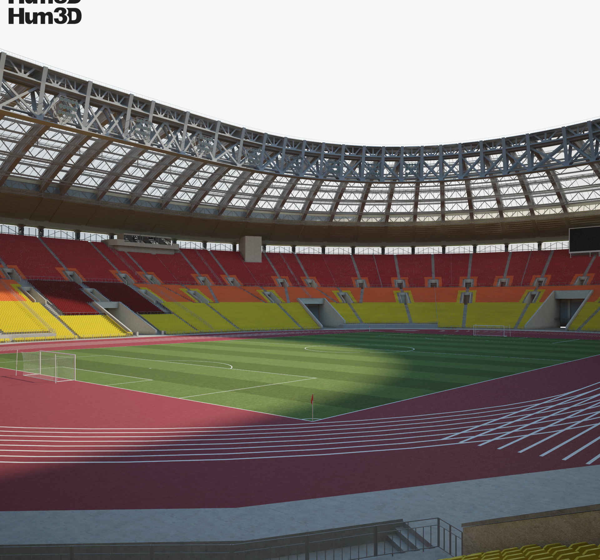 Estadio Olímpico Luzhnikí Modelo 3D