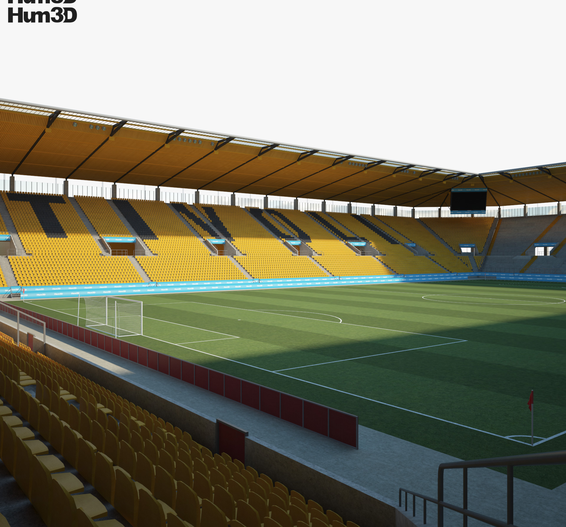 New Tivoli stadium Modelo 3d
