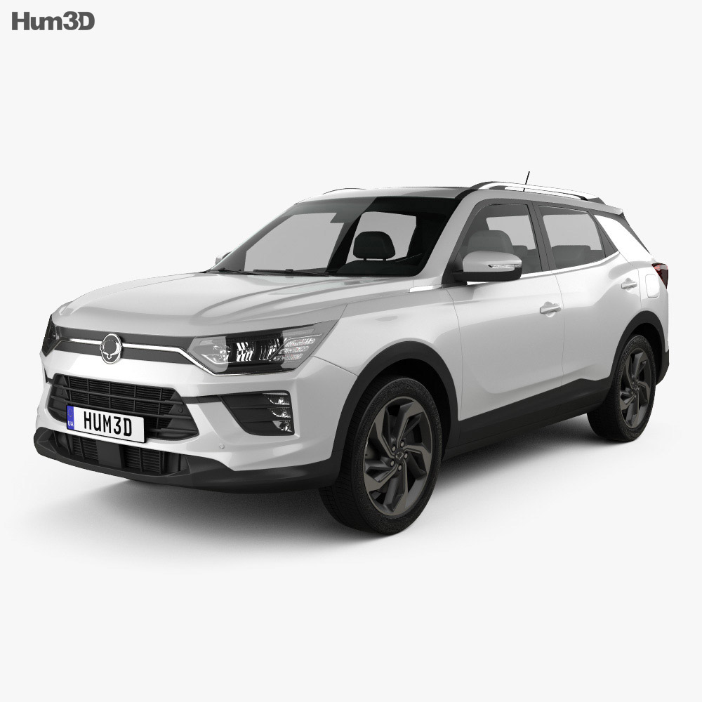 SsangYong Korando 2014 3D model - Vehicles on Hum3D