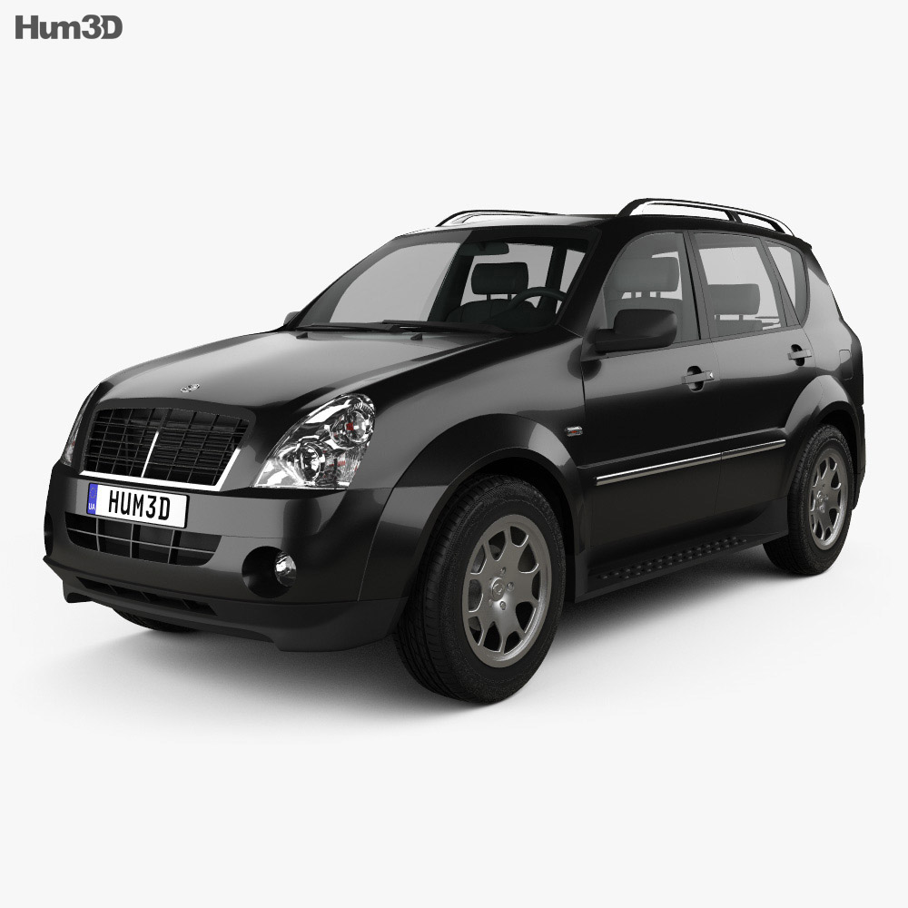 SsangYong Rexton 2006 3d model