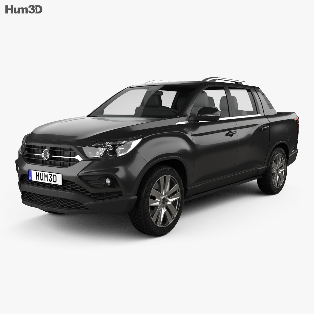 SsangYong Rexton Sports 2021 Modelo 3D