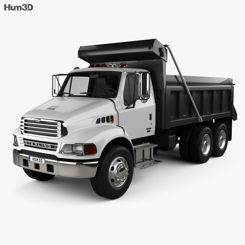 Sterling Acterra Dump Truck 2014 3d model