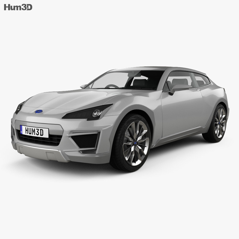 Subaru Cross Sport 2014 3d model
