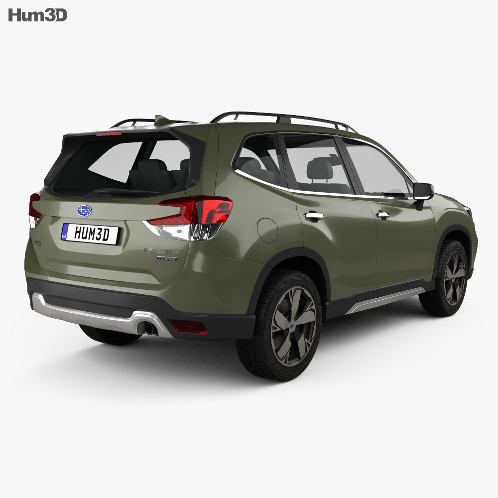 Subaru Forester Touring 2018 3D model Vehicles on Hum3D