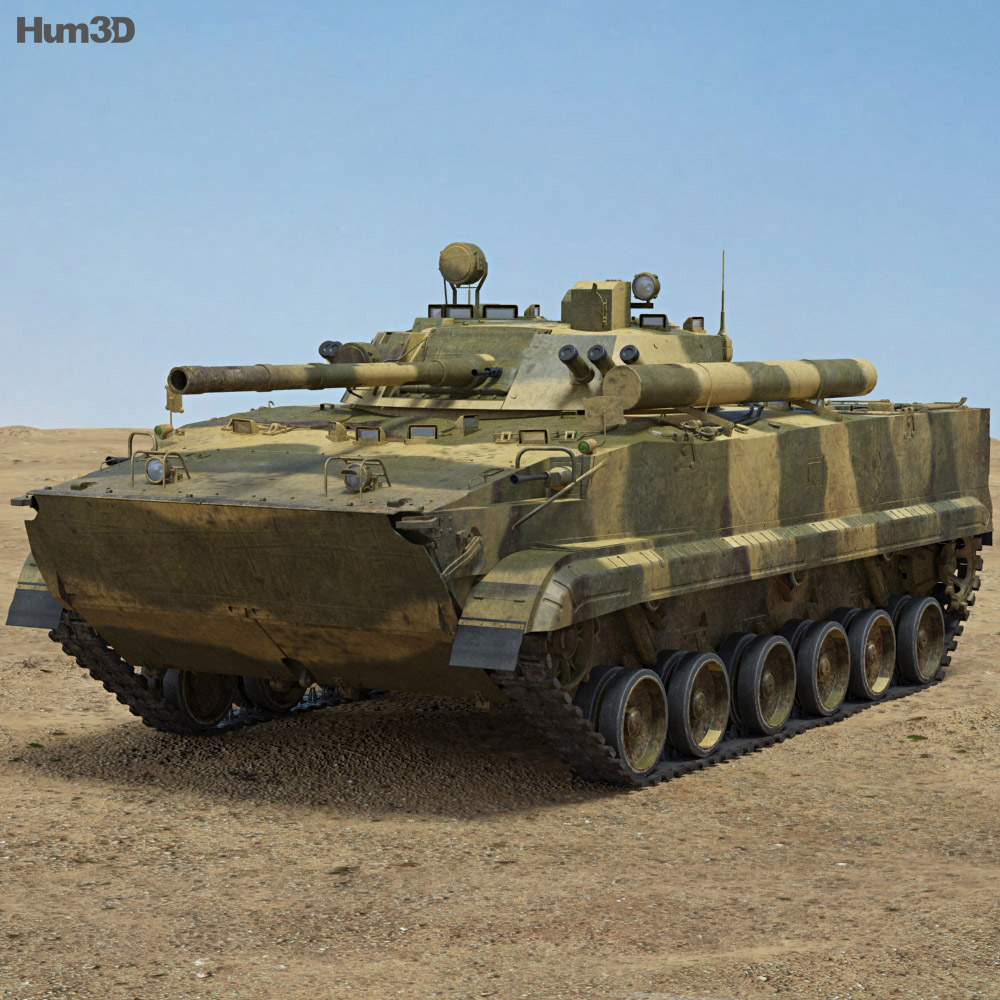 BMP-3 3D-Modell