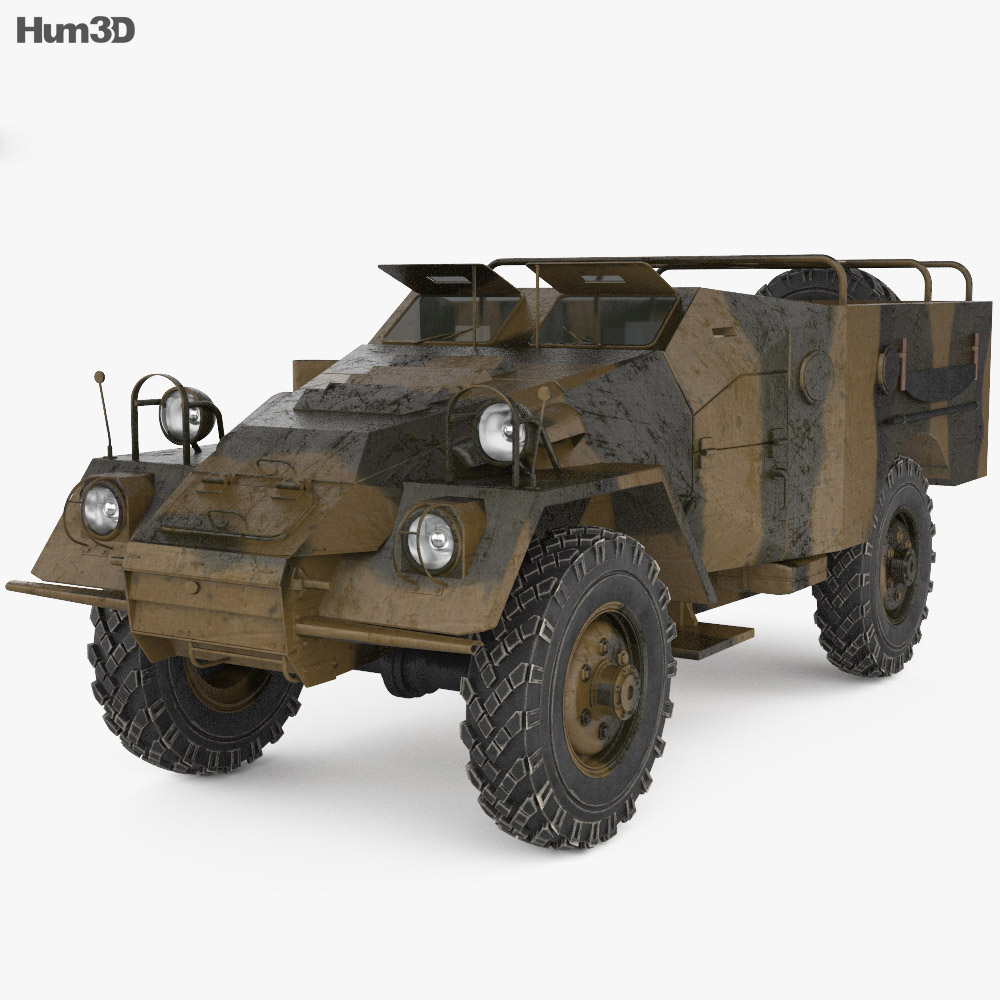 BTR-40 3d model