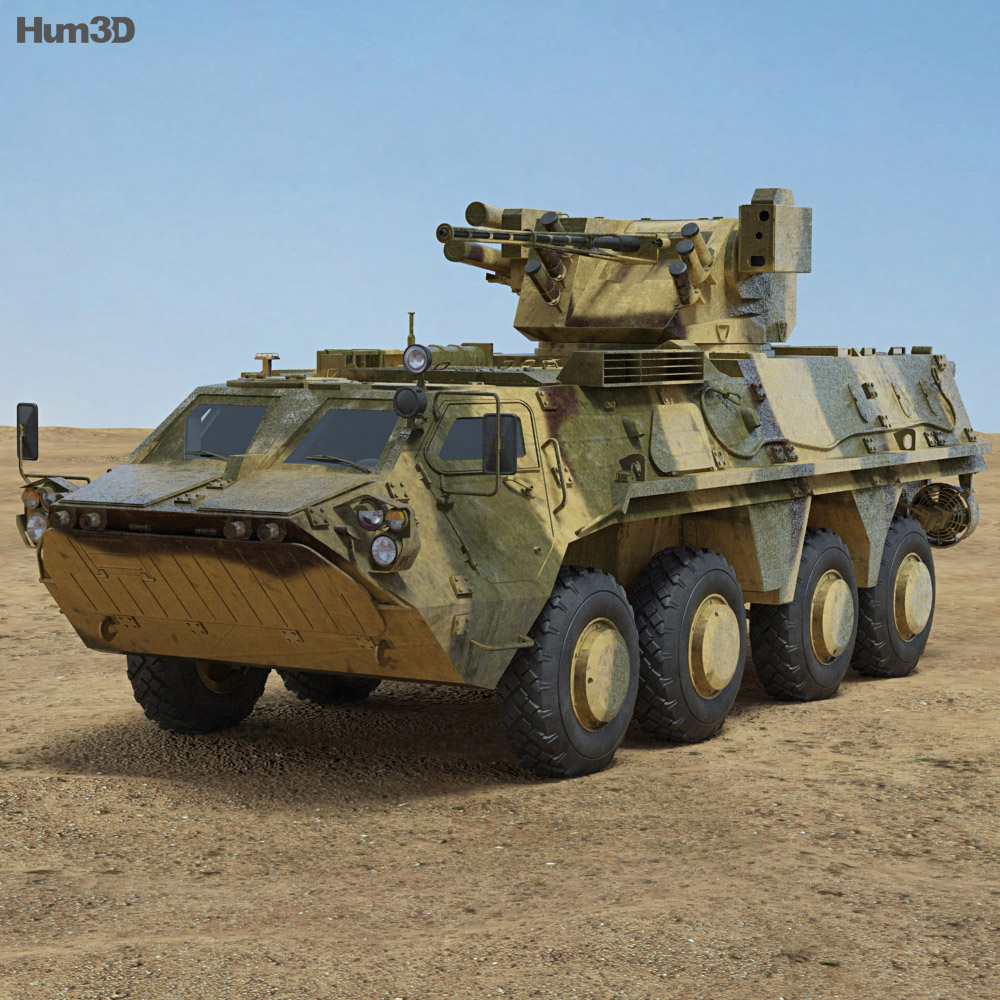 BTR-4 3D模型