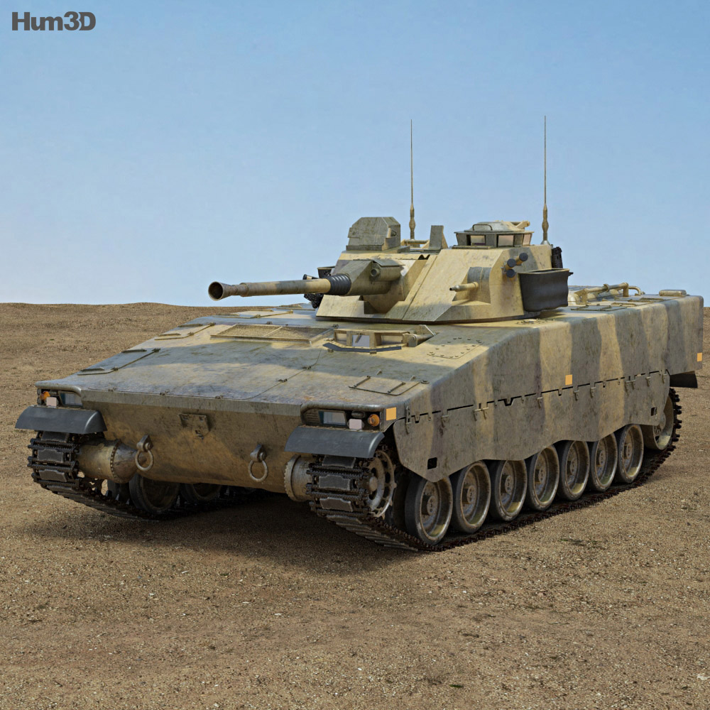Combat Vehicle 90 Modelo 3D