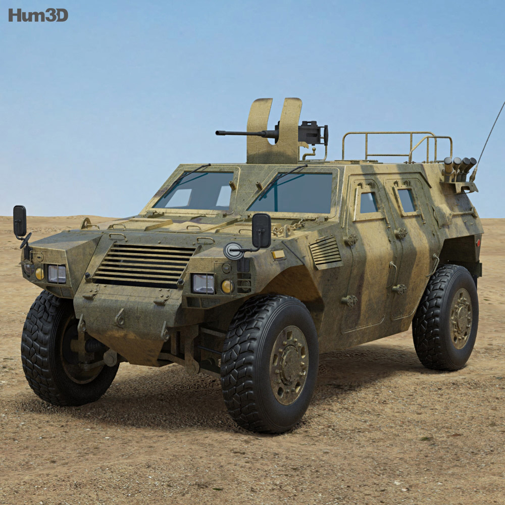 軽装甲機動車 3Dモデル