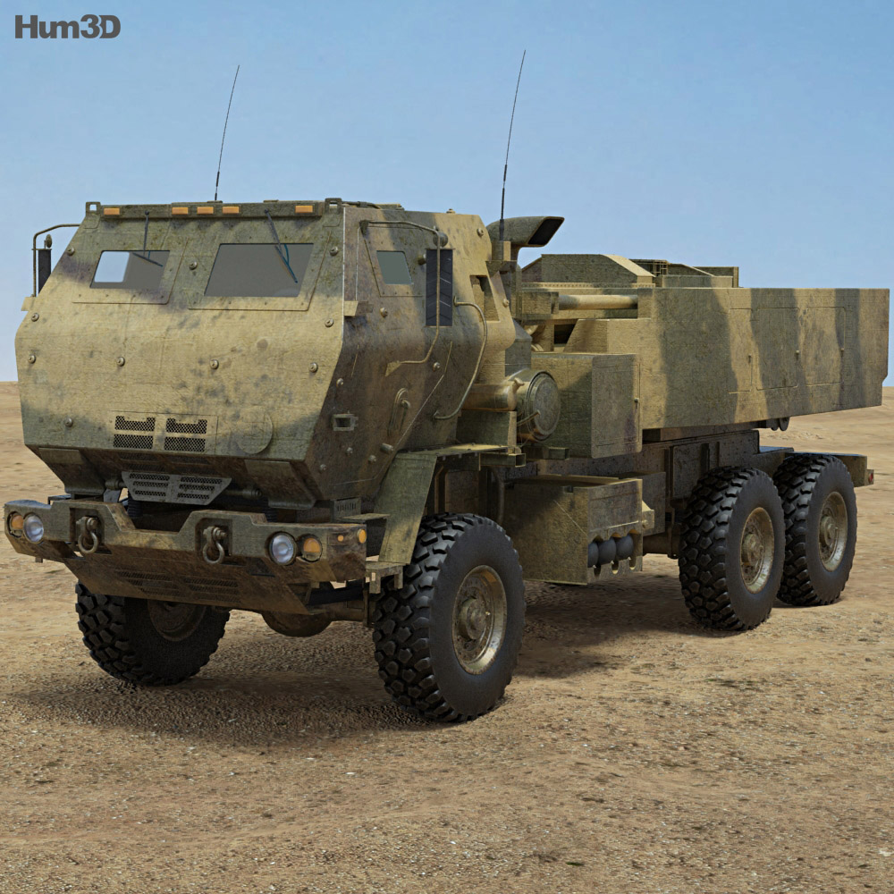 M142 HIMARS 3D model - Hum3D