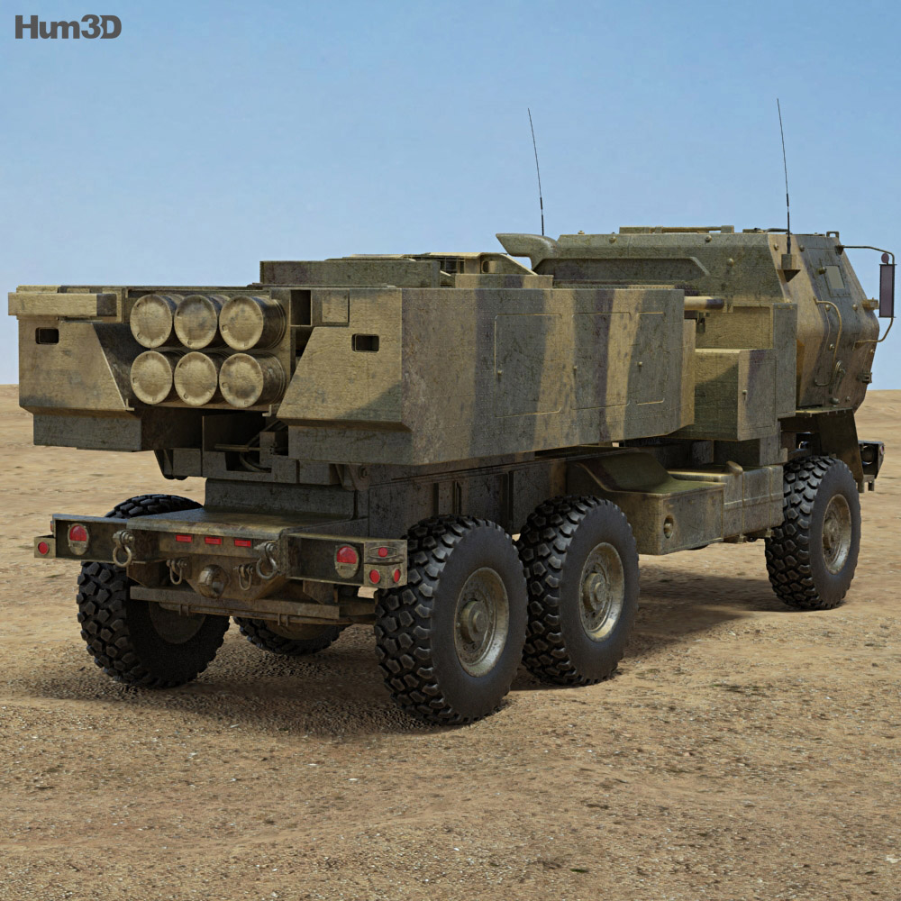 M142 HIMARS 3D model - Military on Hum3D