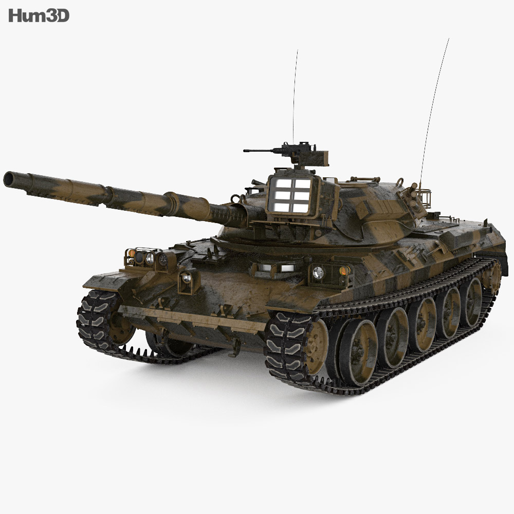 Tank 3D - Military on Hum3D