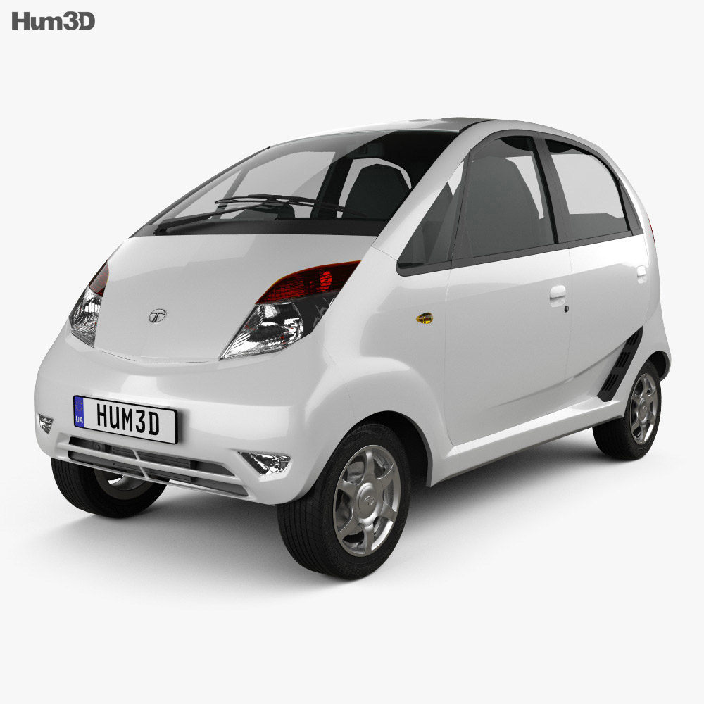 Tata Nano 2014 3d model
