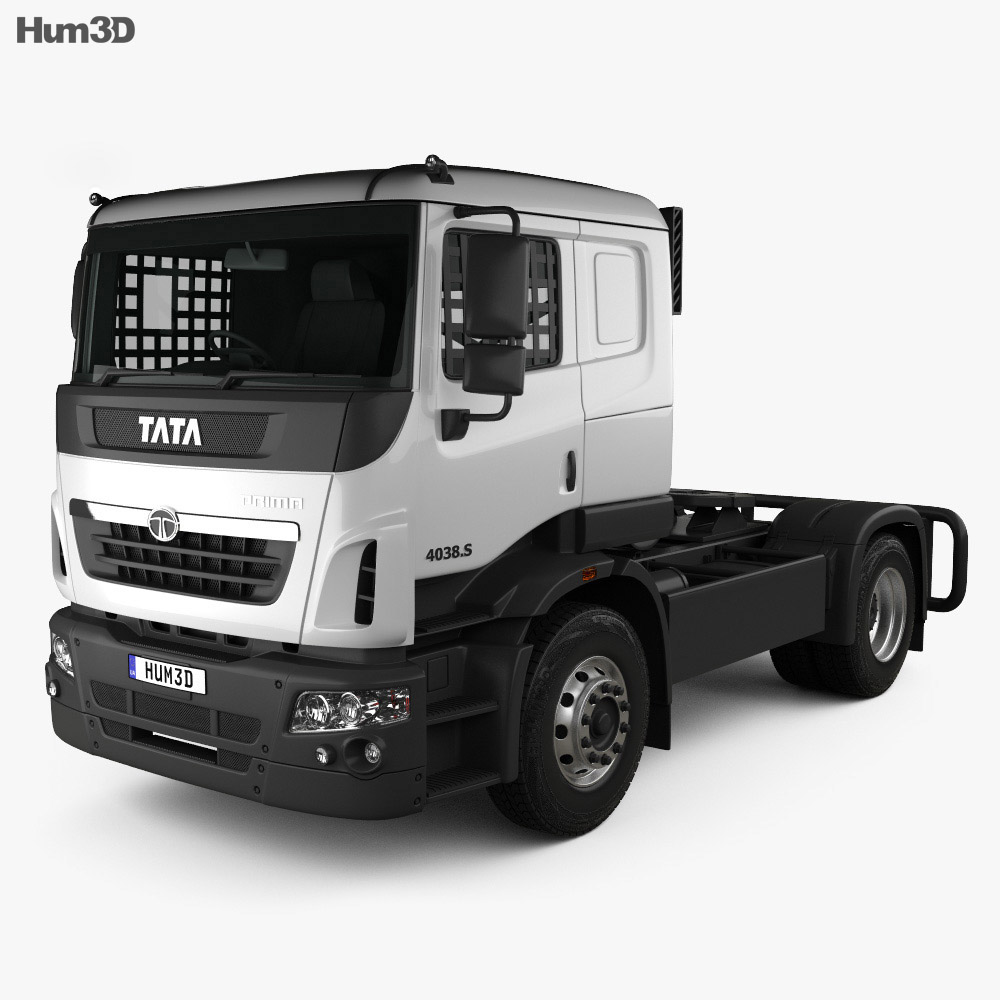 Tata Prima Tractor Racing Truck 2022 3d model