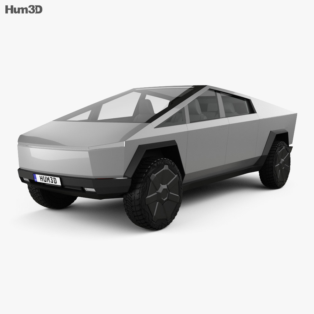 Tesla Cybertruck 2022 3D模型