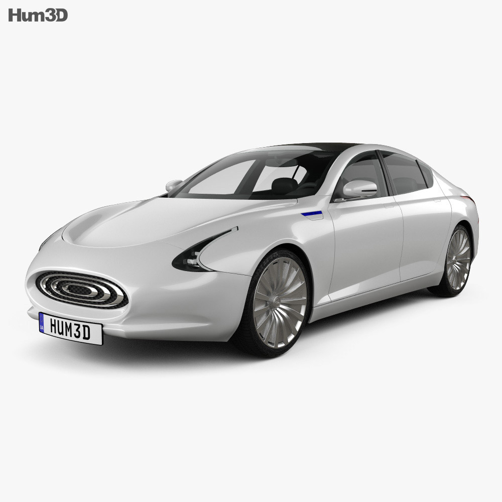 Thunder Power EV 2016 3d model