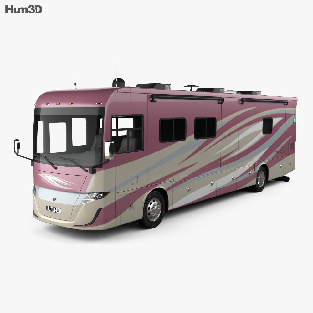 Tiffin Allegro bus 2017 3d model