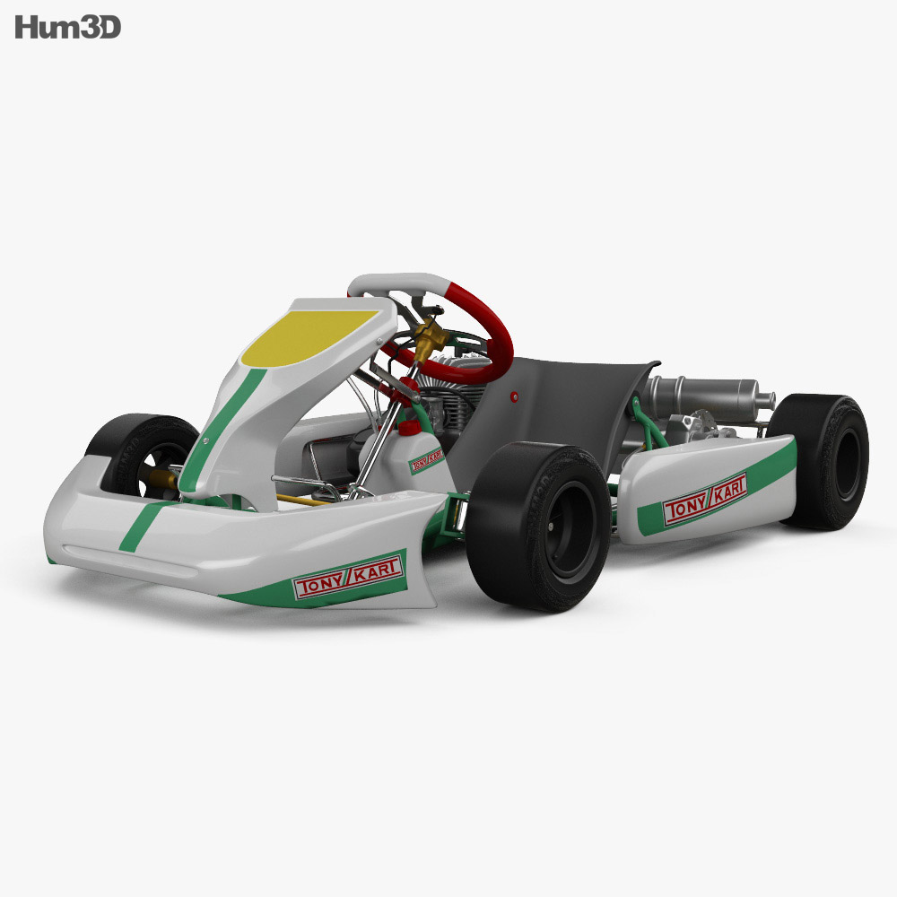 Tony Kart Rocky EXP 2014 3d model