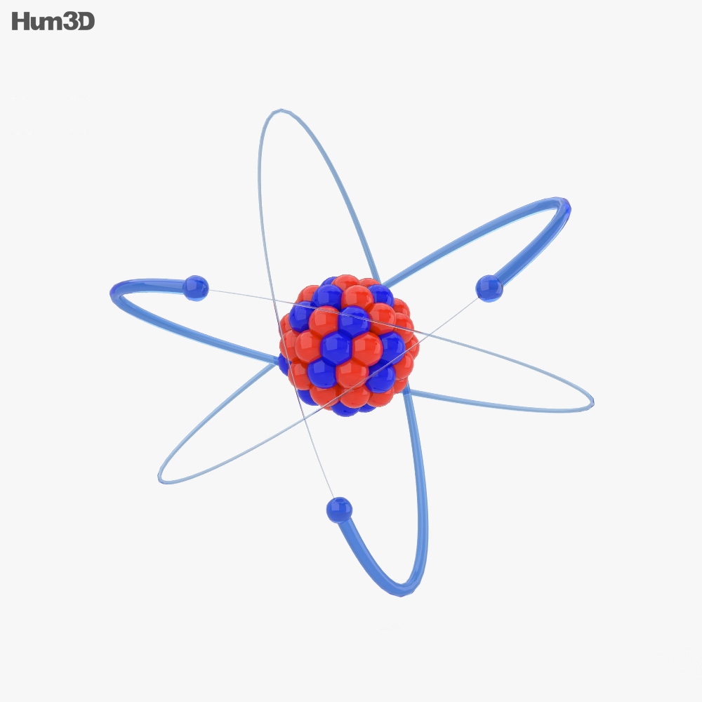 Atome Modèle 3d