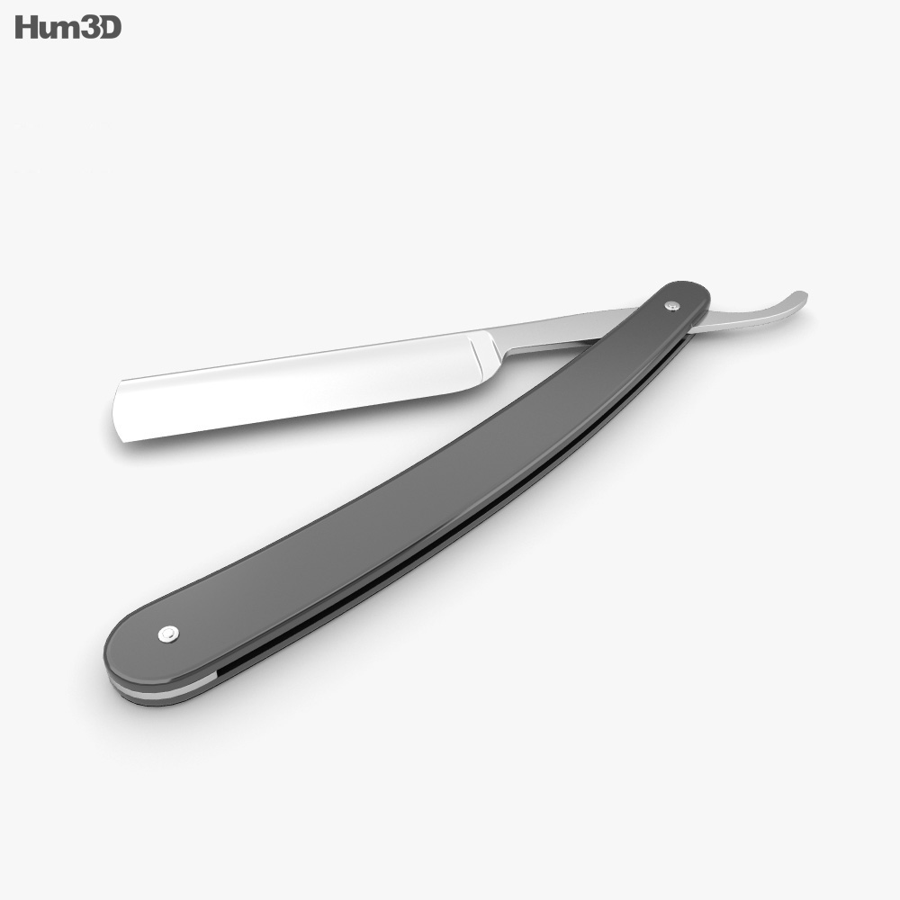 Straight Razor 3d model