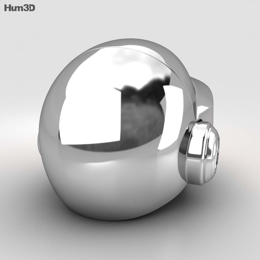 Daft Punk Thomas Helm 3D-Modell