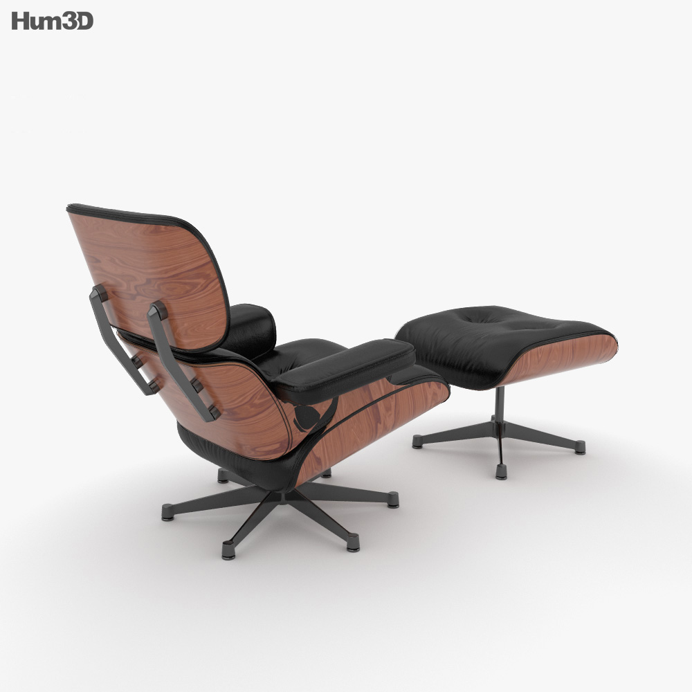 Eames Loungesessel 3D-Modell