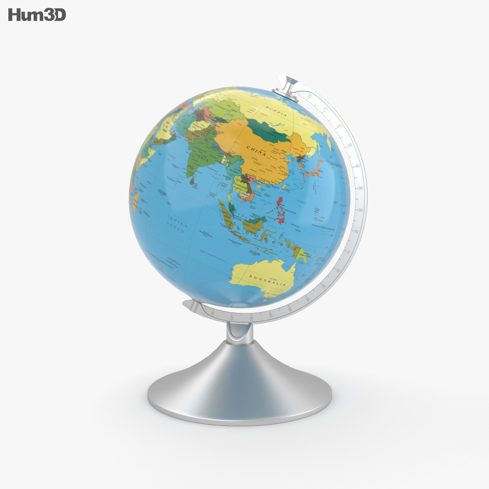 Globe 3d model