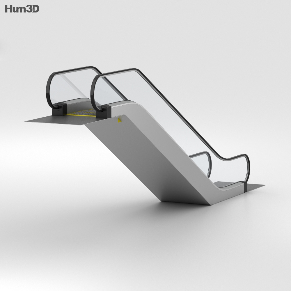 Escalera mecánica Modelo 3D