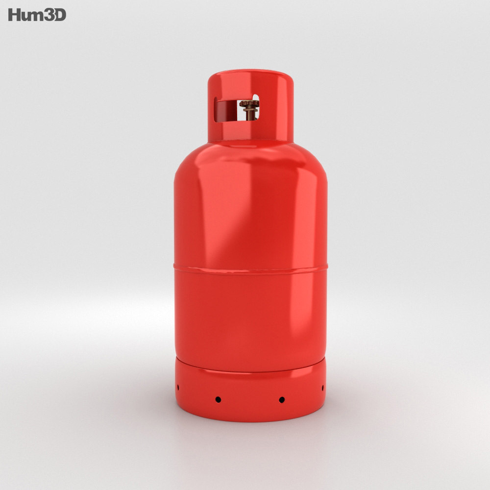 Gas Cylinder 3d model