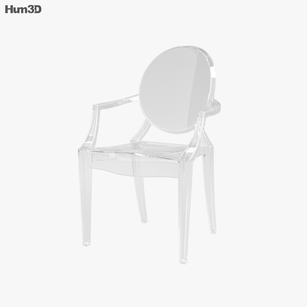 Ghost Cadeira Modelo 3d