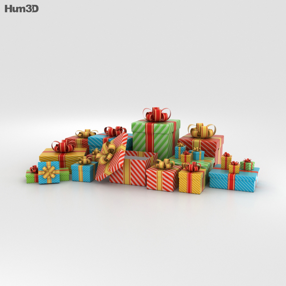 Cajas de regalo Modelo 3D