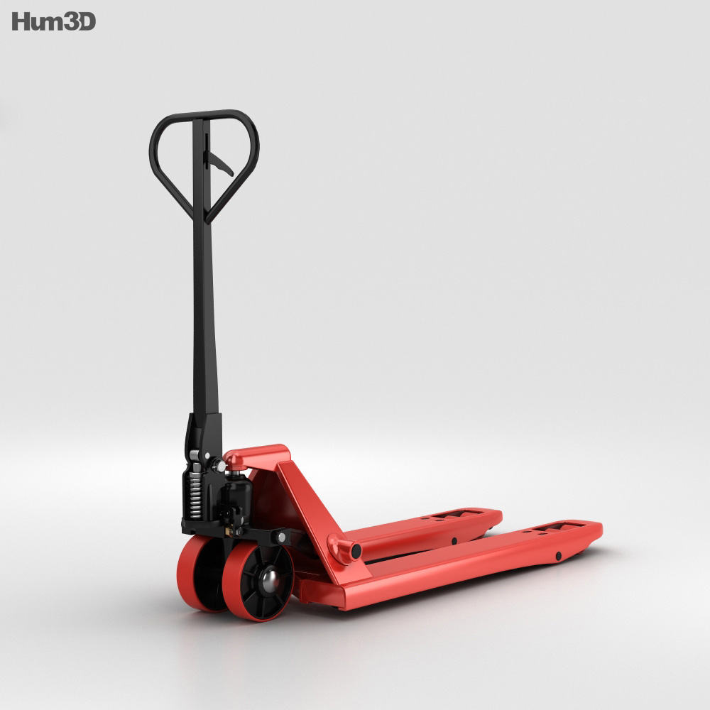 Hand Pallet Truck 3D model Life and Leisure on Hum3D