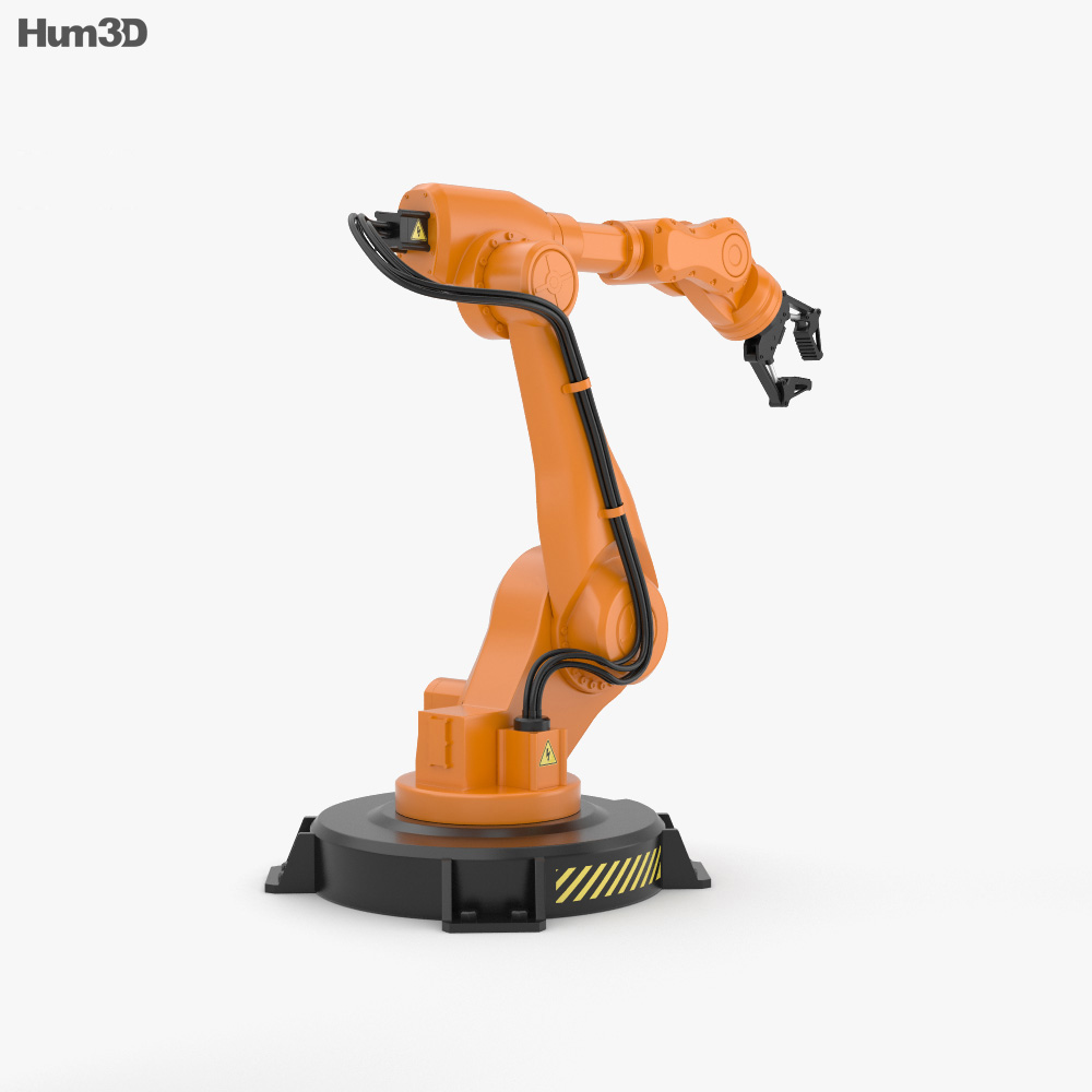 Details about  / Industrial Manipulator Robot Arm 3D Model 1:5.5