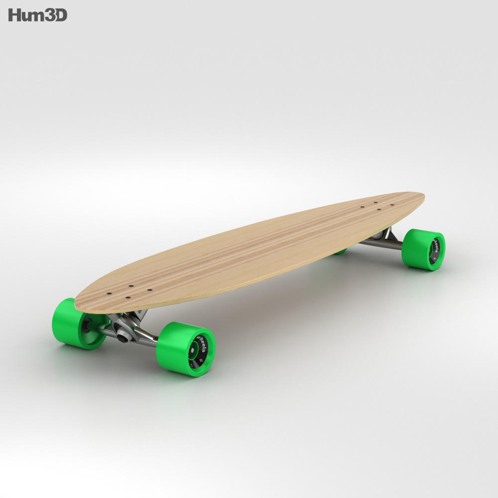 Longboard 3d model