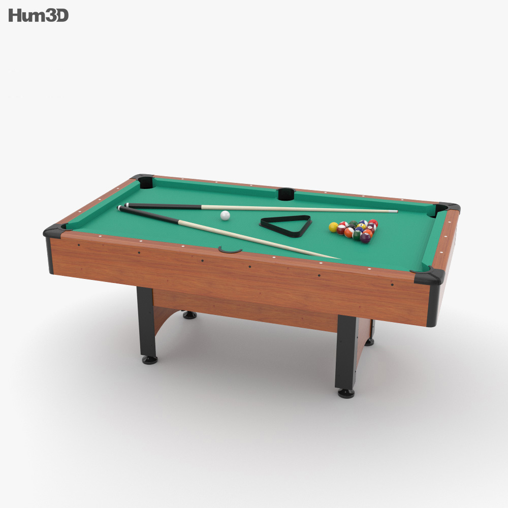 Pool Table 3d model