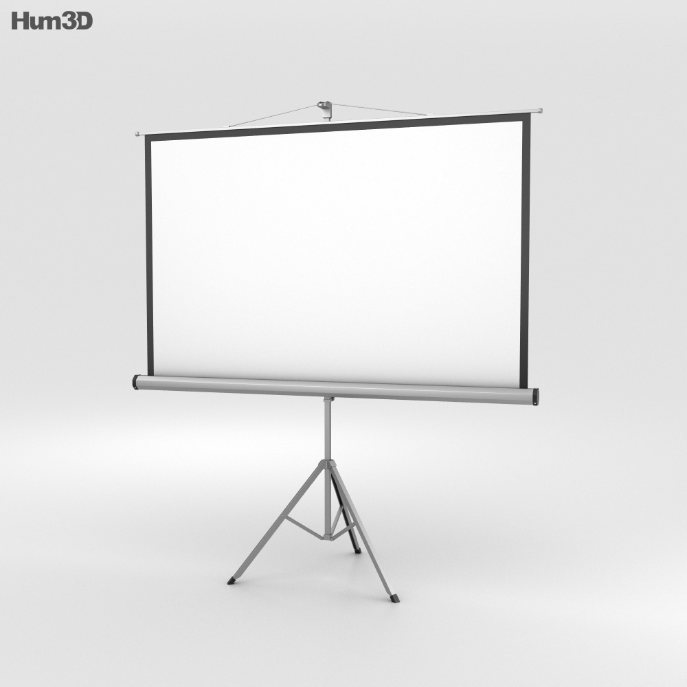 Screen model. Экран для проектора 3d модель. Projector Screen 3d model. 3 Экрана. Нижний экран для 3ds.