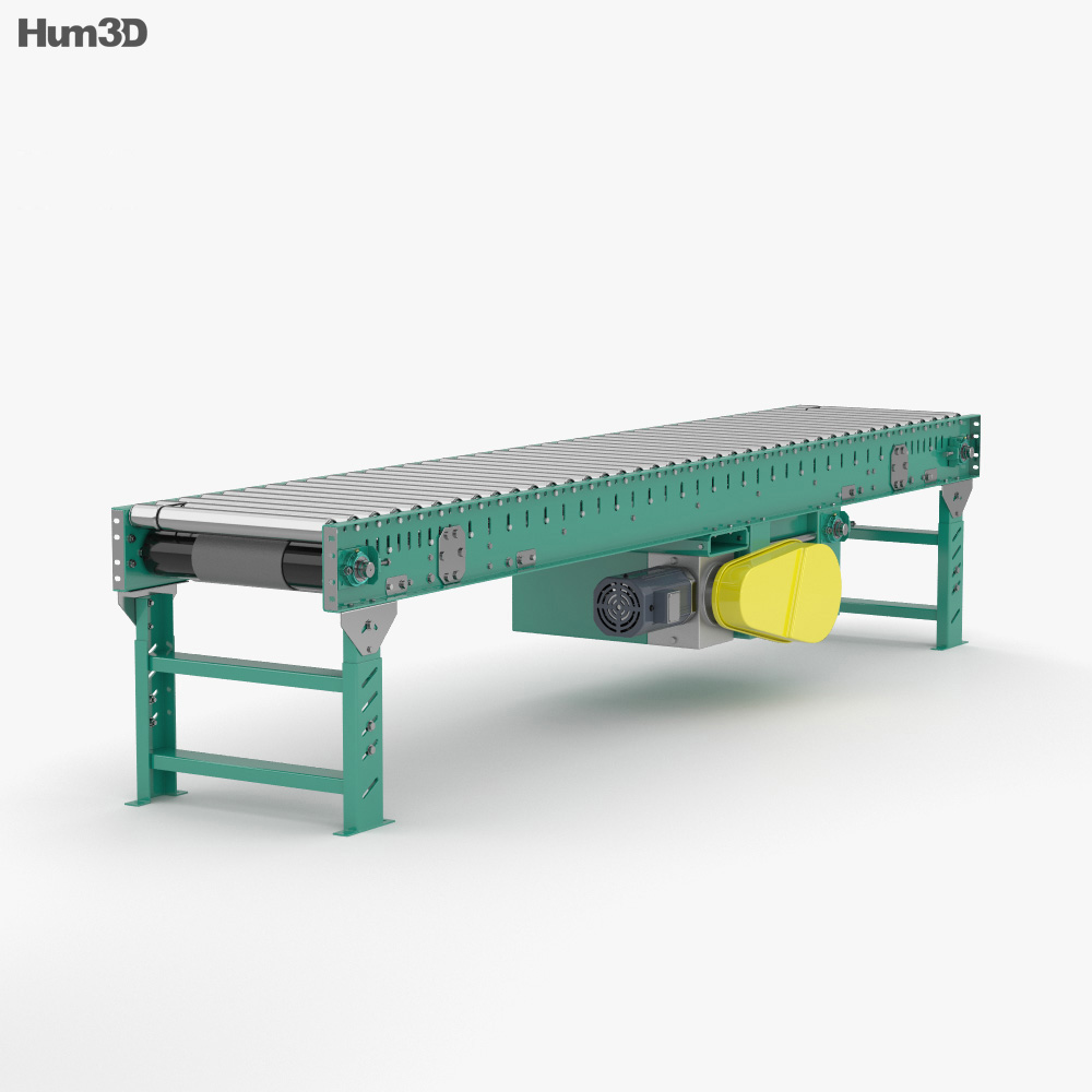 Roller Conveyor 3d model