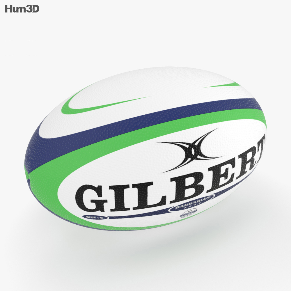 Bola de rugby Modelo 3d