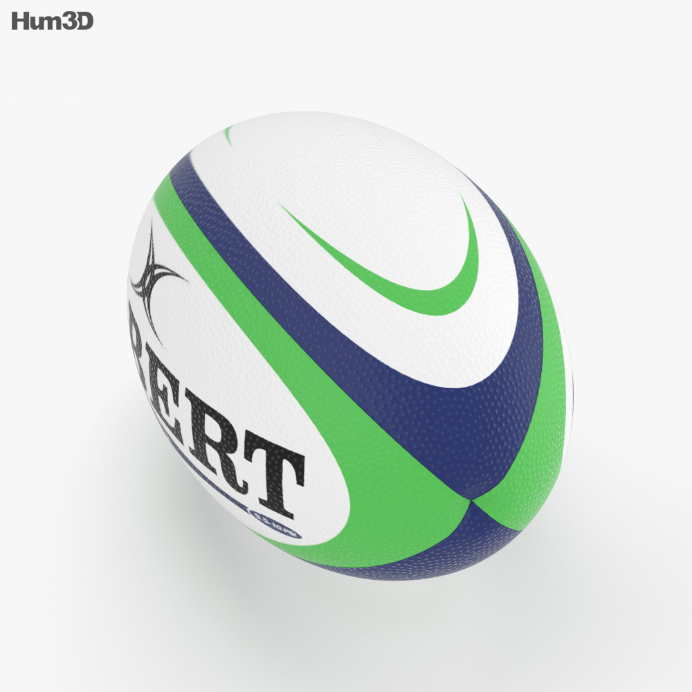 Rugby Ball 3d model