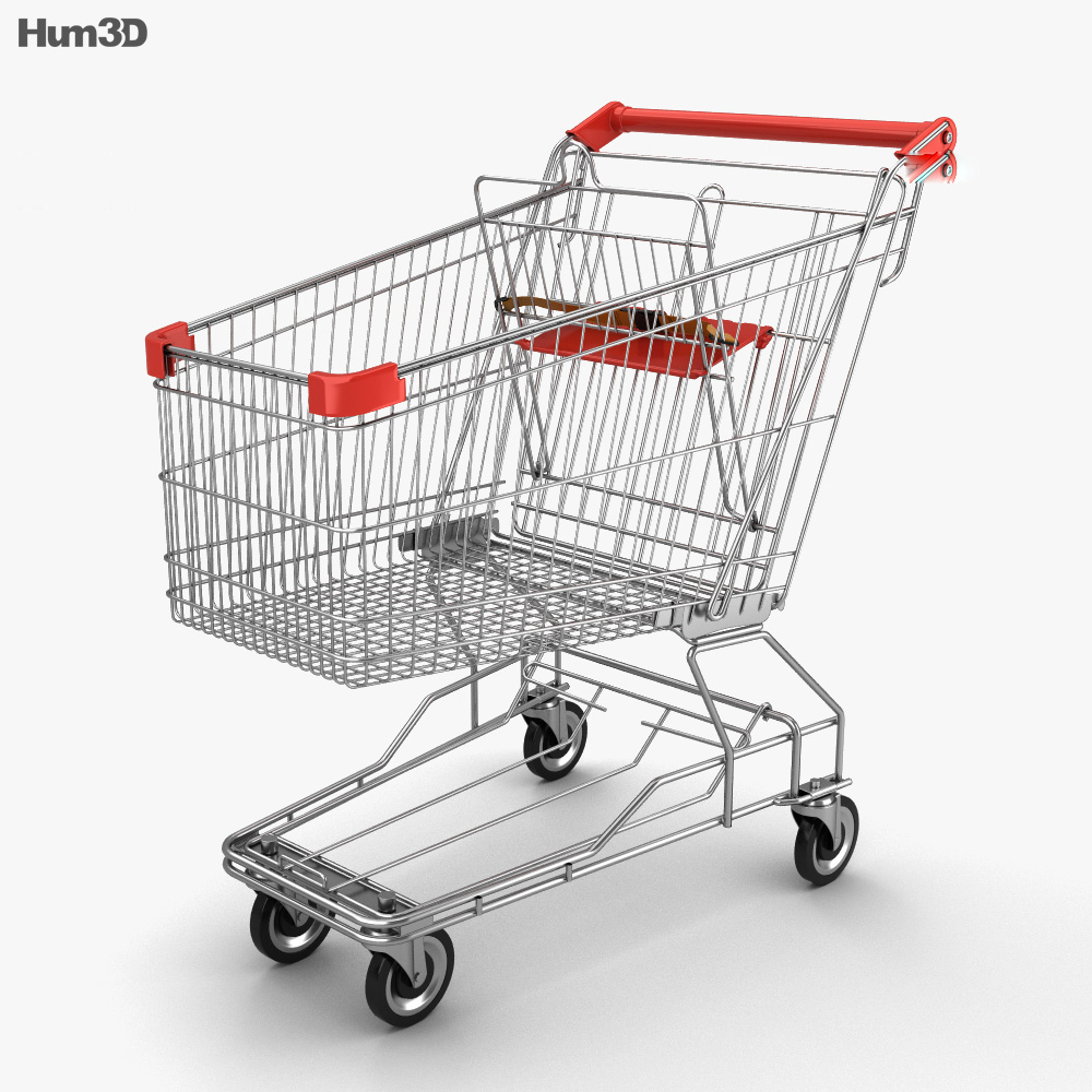 Shopping Cart 3d model
