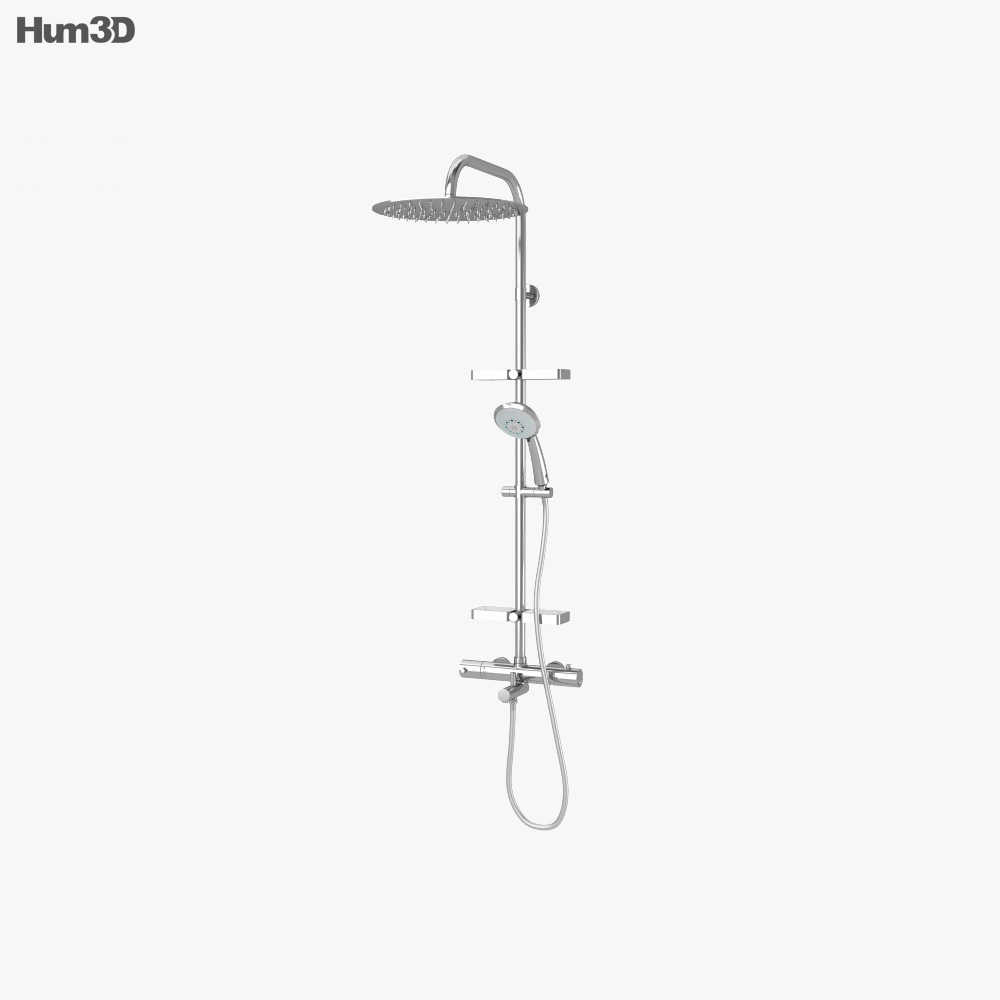 Shower 3d model